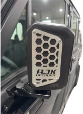 AJK Offroad Silver Mirror Accents CFMOTO UFORCE U10 2025+                                     - 200659 Silver - Image 2