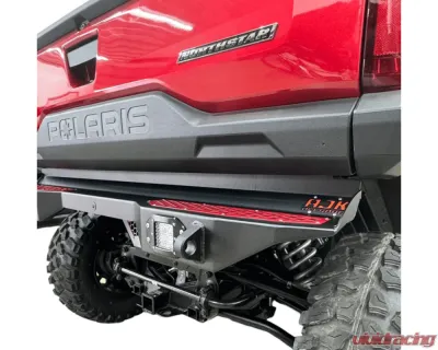 AJK Offroad Rear Bumper w/ Lights Red Polaris Ranger 1500XD - 1)575 Red 1)300335