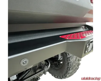 AJK Offroad Rear Bumper w/ Lights Red Polaris Ranger 1500XD - 1)575 Red 1)300335