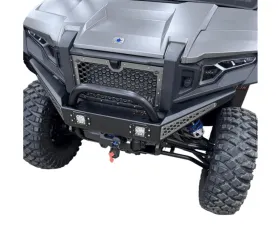 AJK Offroad Front Bumper w/ Lights Black Polaris Xpedition