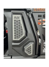 AJK Offroad Vent Accent Covers Black Polaris Xpedition                                     - 1)565 1)566 2)567 Black - Image 6