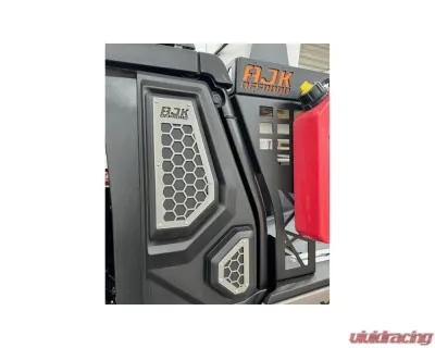 AJK Offroad Vent Accent Covers Black Polaris Xpedition - 1)565 1)566 2)567 Black