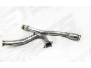 ETS Gesi 500-850HP High Flow Catted J-Pipe / Down Pipe Subaru WRX 2015-2021 - 200-40-EXH-101 - Image 4