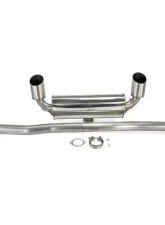 ETS Extreme Quiet Exhaust System w/ Resonator to Midpipe Mitsubishi Evo X V3 2008-2016                                     - 100-10-EXH-022 - Image 3
