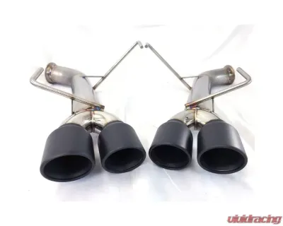 ETS Axleback System w/ Muffled Muffler & Black Stealth Tips Subaru WRX | STI 2015-2021 - 200-30-EXH-033