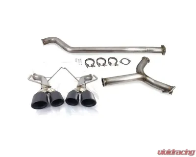 Extreme Turbo Systems Extreme Catback Exhaust System w/ Resonator & Blue Tips Subaru WRX 2022+ - 200-60-EXH-005