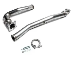 ETS GESI Catted J-Pipe Downpipe with Replacement Stud Kit Subaru WRX 2015-2021