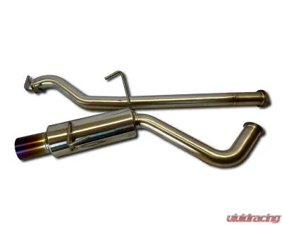 ETS Single Exit Titanium Catback System w/ Burned Tip Subaru WRX 2022+ - 200-60-EXH-075