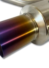 ETS Single Exit Titanium Catback System w/ Burned Tip Subaru WRX 2022+                                     - 200-60-EXH-075 - Image 2