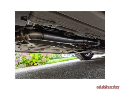 Extreme Turbo Systems 4" Y-Pipe Single Large Resonator + GESI Cats +" V-Band Nissan GTR 2008+ - 300-10-EXH-23