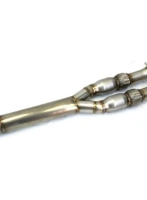 Extreme Turbo Systems 4" Y-Pipe Single Large Resonator + GESI Cats +" V-Band Nissan GTR 2008+                                     - 300-10-EXH-23 - Image 2