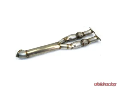 Extreme Turbo Systems 4" Y-Pipe Single Large Resonator + GESI Cats +" V-Band Nissan GTR 2008+ - 300-10-EXH-23