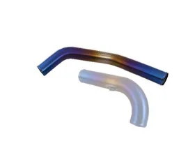 Extreme Turbo Systems Burned Titanium Upper Rear Pipe Mitsubishi Evolution X 2008-2016