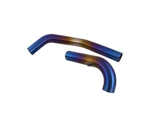 Extreme Turbo Systems Burned Titanium Turbo Upper Piping Kit Mitsubishi Evolution X 2008-2016