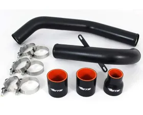 Extreme Turbo Systems Wrinkle Black Turbo Upper Piping Kit Mitsubishi Evolution X 2008-2016