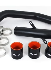 Extreme Turbo Systems Wrinkle Black Turbo Upper Piping Kit Mitsubishi Evolution X 2008-2016                                     - 100-10-ICP-110 - Image 2