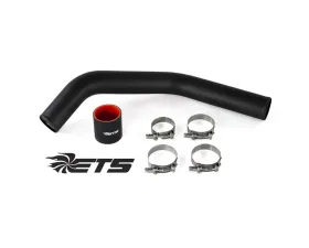 Extreme Turbo Systems Wrinkle Black Upper Rear Pipe Mitsubishi Evolution X 2008-2016