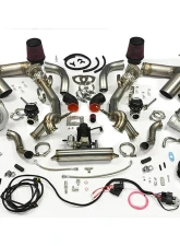 Extreme Turbo Systems PTE 6466 Gen 2 Turbo Kit w/ Burned Titanium Exhaust Tip Chevrolet Corvette C8 2020+                                     - 1050-10-TK-104-TI - Image 3