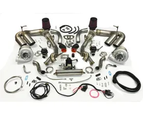 Extreme Turbo Systems PTE 6466 NextGen Turbo Kit w/ Black Ceramic Coated Exhaust Tip Chevrolet Corvette C8 Coupe 2020+