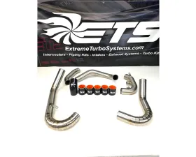 Extreme Turbo Systems Brushed Titanium Finish Stock Location Upgrade Turbo Stock BOV Flange Intercooler Piping Subaru STI 2008-2014