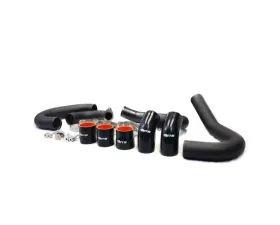 Extreme Turbo Systems Titanium Bruned Hot/Cold Side HKS BOV Stock Intake Manifold Front Mount Intercooler Piping Kit Subaru WRX 2015+