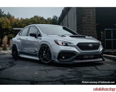 Extreme Turbo Systems 3" Anodized Black Front Mount Intercooler w/ Stencile/Logo Subaru WRX 2022+ - 200-60-IC-008