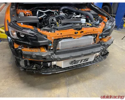 Extreme Turbo Systems Stock Turbo 3" Red Ultimate Intercooler Kit w/ Stencil Subaru WRX 2022+ - 200-60-ICK-017