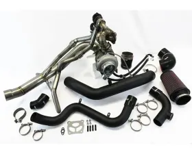 Extreme Turbo Systems Black GTX3076R Gen 2 Turbo Kit with Recirculated Wastegates