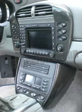 DB Carbon Aperture Below Slots With 4 Switch Devices Porsche 986 Boxster 1997-2004                                     - 009-0002 - Image 2