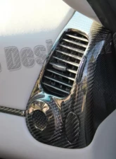 DB Carbon Side Nozzles w/Aperture Right + Left and Right Sensor Cover Porsche 986 Boxster 1997-2004                                     - 024-0002 - Image 3