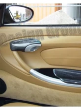 DB Carbon Door Handle Covers Inside R+L Porsche 986 Boxster 1997-2004                                     - 028-0002 - Image 2