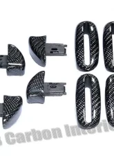 DB Carbon 4x Seat Adjustment Lever Backrest Complete w/Frame R+L Porsche 986 Boxster 1997-2004                                     - 045-0002 - Image 2
