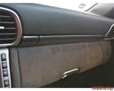 DB Carbon 3 Cup Holder Trim Pieces Porsche 987 Boxster | Boxster S 2004-2009 - 062-0002