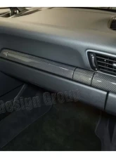 DB Carbon Trim Lining Right Side Cup-Holder Porsche 981 Boxster | Boxster S 2012-2016                                     - 1011-0002 - Image 2