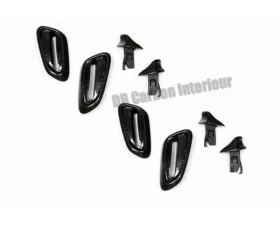 DB Carbon 4x Seat Release Handles Complete w/Frames Porsche 981 Boxster Spyder 2015-2016