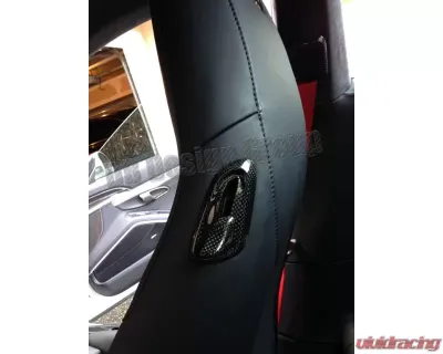 DB Carbon 4x Seat Release Handles Complete w/Frames Porsche 981 Boxster Spyder 2015-2016 - 1016SY-0002