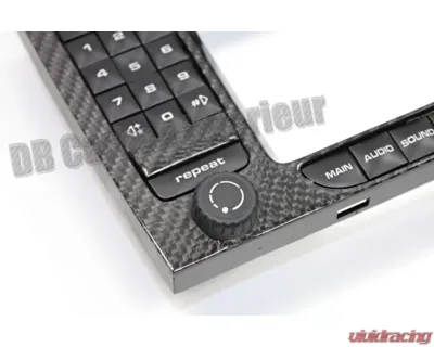 DB Carbon PCM Navigation Front Control Panel Porsche 957 Cayenne GTS 2007-2010 - 1033CGTS-0002