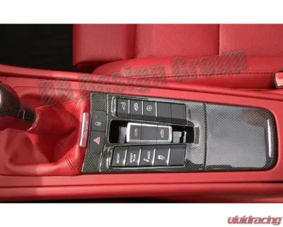 DB Carbon Center Console Switch Unit Porsche 981 Boxster Spyder 2015-2016 - 1109SY-0002