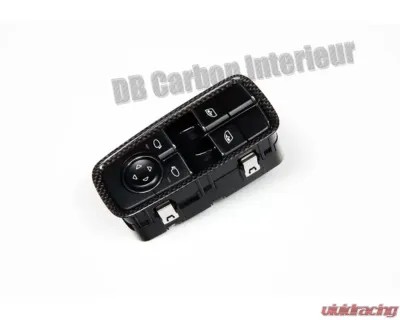DB Carbon Window Switch Unit Drivers Side Porsche 981 Boxster | Boxster S 2012-2016 - 1143-0002