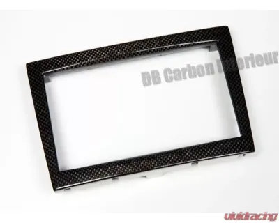 DB Carbon Double DIN Frame Porsche 987 Cayman | Cayman S 2005-2009 - 1311CAY-0002