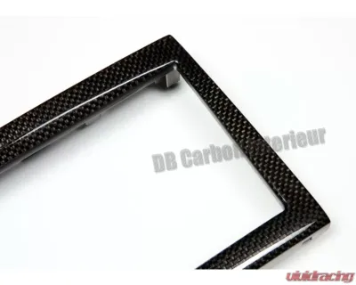DB Carbon Double DIN Frame Porsche 987 Cayman | Cayman S 2005-2009 - 1311CAY-0002