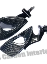 DB Carbon Door Handles Inside R+L Porsche 986 Boxster 1997-2004                                     - 143-0002 - Image 2
