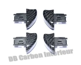 DB Carbon 4x Seat Adjustment Lever Backrest Complete For Sports Seats Porsche 986 Boxster 1997-2004