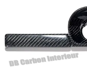 DB Carbon Decorative Strip Left Ignition Lock Rosette Porsche 955 Cayenne Turbo | Turbo S 2003-2007