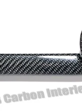 DB Carbon Decorative Strip Left Ignition Lock Rosette Porsche 955 Cayenne | Cayenne S 2003-2007                                     - 171-0002 - Image 2