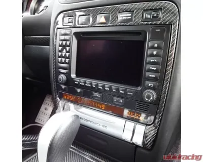 DB Carbon Aperture Around Complete Switch Center Porsche 955 Cayenne Turbo | Turbo S 2003-2007 - 177CTU-0002