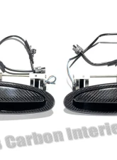 DB Carbon Door Handle Trough/Lock/Door Handle Panel Outside R+L Porsche 986 Boxster 1997-2004                                     - 242-0002 - Image 2