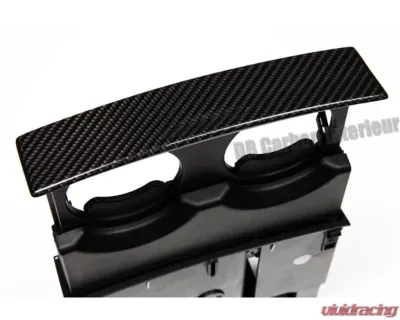 DB Carbon Aperturw w/Complete Beverage Holder Unit Rear Center Console Porsche 957 Cayenne GTS 2007-2010 - 267CGTS-0002