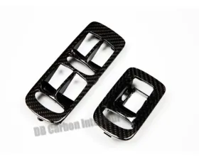 DB Carbon Boundary For Window Central Locking Switch Front R+L Porsche 955 Cayenne Turbo | Turbo S 2003-2007