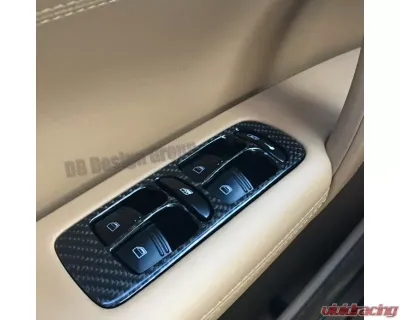 DB Carbon Boundary For Window Central Locking Switch Front R+L Porsche 955 Cayenne Turbo | Turbo S 2003-2007 - 269CTU-0002